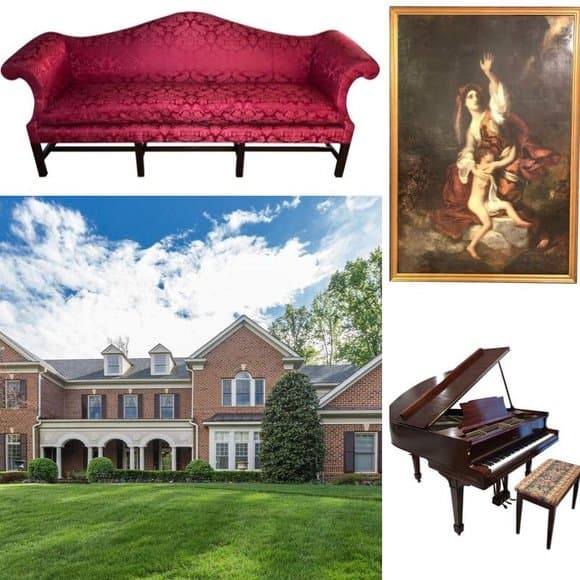 $2.6 Million Mansion, The Reserve McLean Online Auction — original archived event image